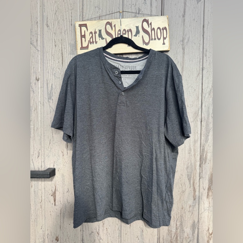 Weatherproof Charcoal Short Sleeve Tee